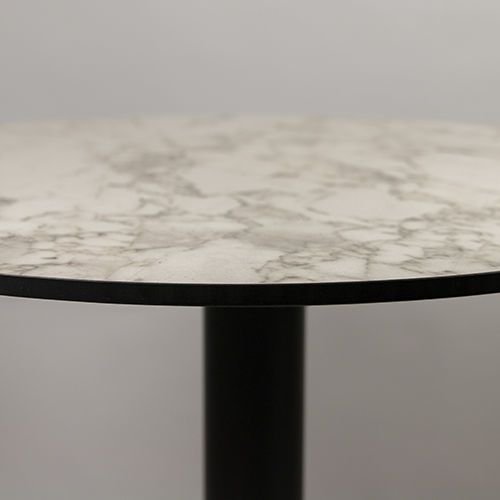 HPL Tischplatte "Enfiber Marmera" Ø70cm 12mm Dicke
