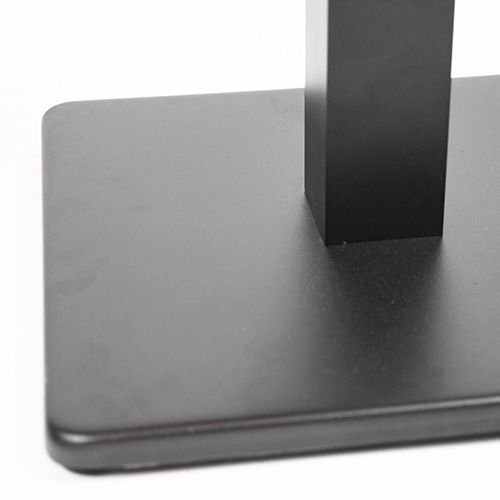 Outdoor Tischuntergestell "Rafael" aus Aluminium 72cm Höhe in schwarz