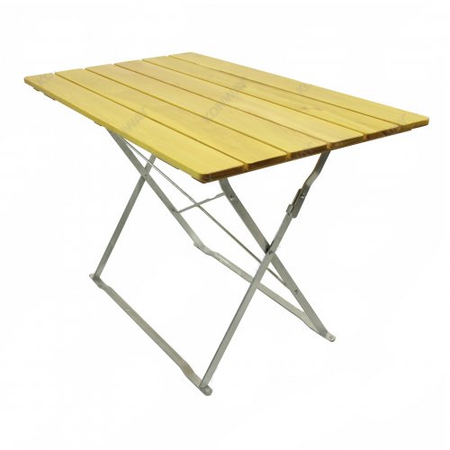 Hochwertiger klappbarer Biergarten Tisch aus Hartholz Robinie 160x80cm