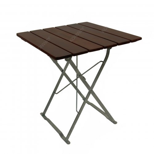 Hochwertiger klappbarer Biergarten-Tisch 80x80 cm