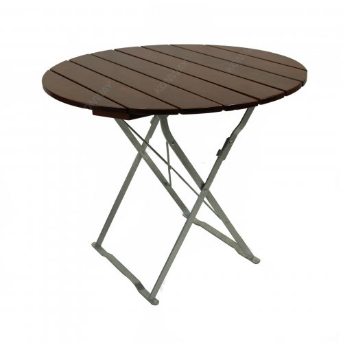 Hochwertiger klappbarer Biergarten-Tisch 90 cm x 75 cm
