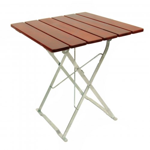 Hochwertiger klappbarer Biergarten-Tisch 80x80 cm
