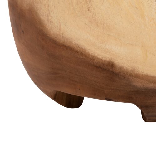 BEISTELLTISCH POMPU MASSIVES SUARHOLZ Φ58x33,5Hcm