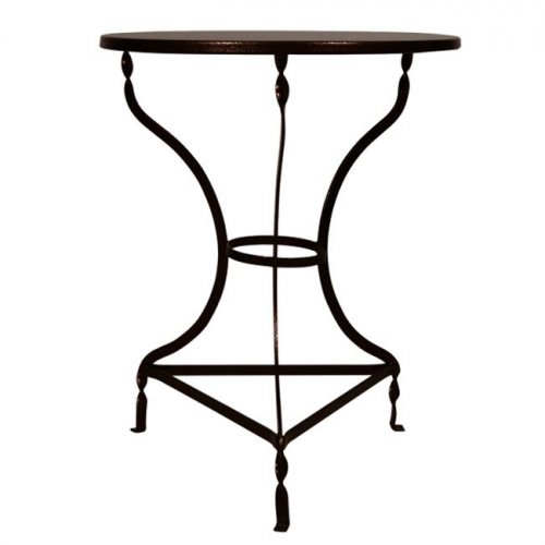 Metall Tisch in Braun Metallic 0602440
