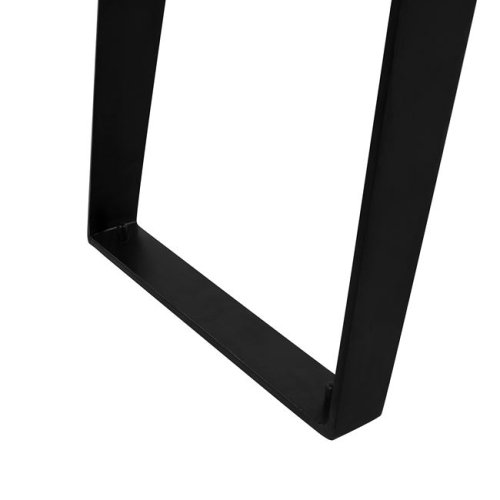Tisch Alicia aus massivem Akazienholz 130x47x77,5 cm | Baumstamm Möbel