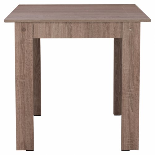 ΚΟΥΖΙΝΑΣ ΤΡΑΠΕΖΙ ΚELVIN ΣΟΝΑΜΑ OAK TRUFFLE 80x80x77 εκ.