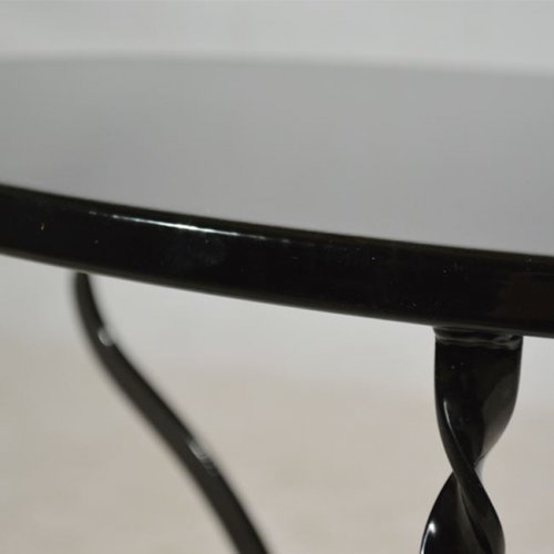 Metall Tisch in Schwarz 0502098