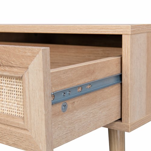 Couchtisch "Colm" im Rattan Design 110x59x39,5 cm