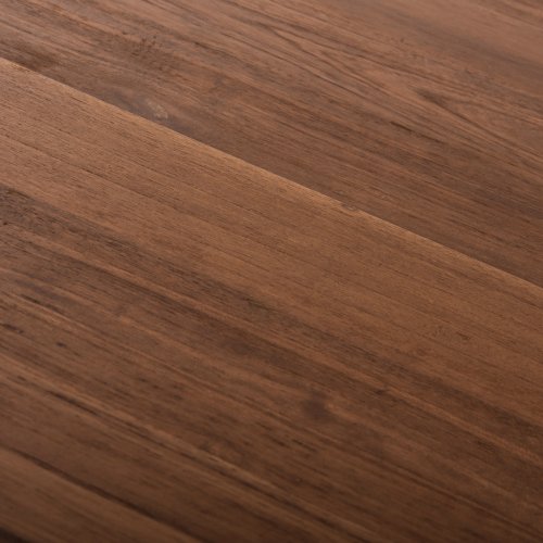 COUCHTISCH RUND MASSIVES MINDIHOLZ-NATÜRLICH Φ80X45H cm