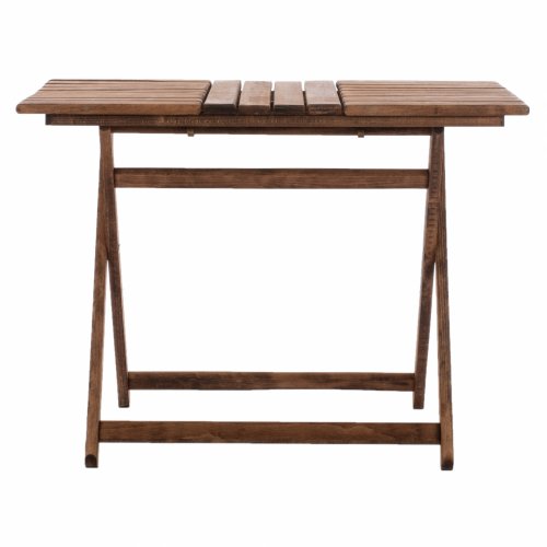 TABLE DIRECTED MASS LIME BEECH IMPETING WALNUT 100x60x75 cm.