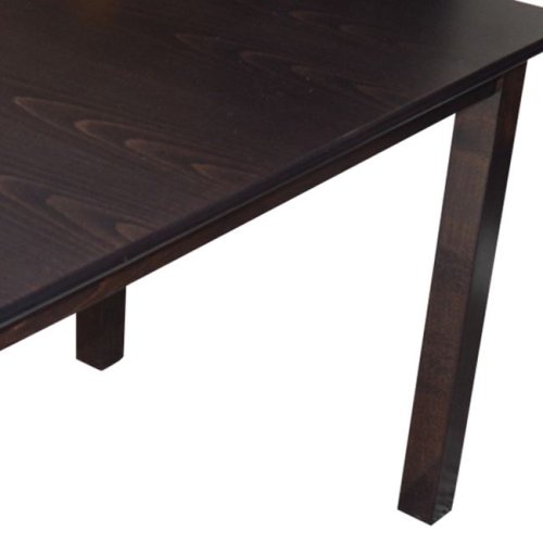 Rechteckiger Tisch aus Buchenholz in Wenge 120x80x72H cm