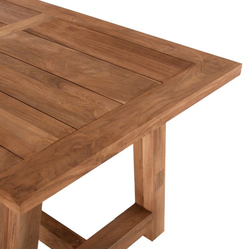 ESSTISCH RECYCELTES TEAKHOLZ IN NATÜRLICHER FARBE 200x90x75Hcm
