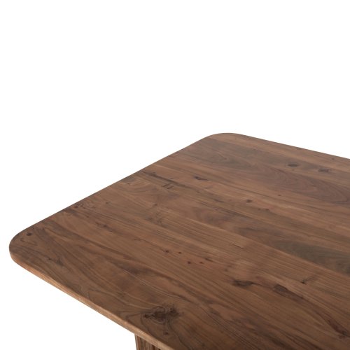 ESSTISCH MASSIVES AKAZIENHOLZ IN NATUR 200,5x100x72Hcm