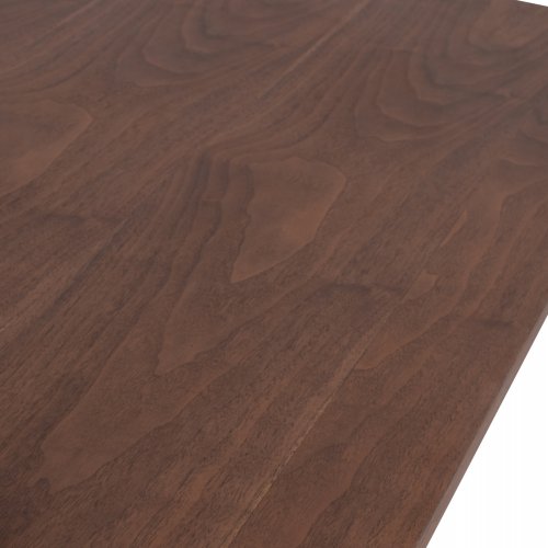 ESSTISCH AUS WALNUSSFURNIER IM RUSTIKALEN STIL WW9303.02 220x90x75 cm