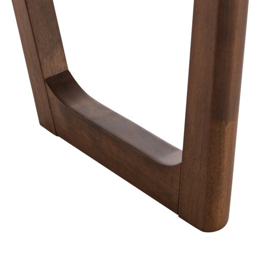 DINING TABLE RECTANGULAR MDF WITH WALNUT SUNBURST VENEER 180x90x76Hcm