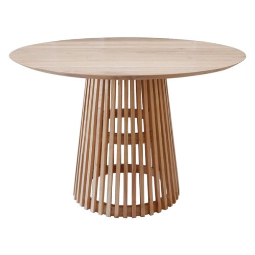 RUNDER TISCH MINDIHOLZ NATURFARBE Φ150x78Hcm