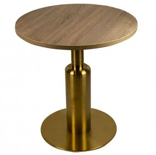 Βάση τραπεζιού "Duco" από χρυσο ατσάλι 70x40x71 cm