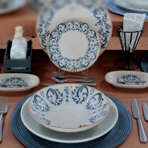 Ovaler Teller "Bonna Viento" 30cm 6 set