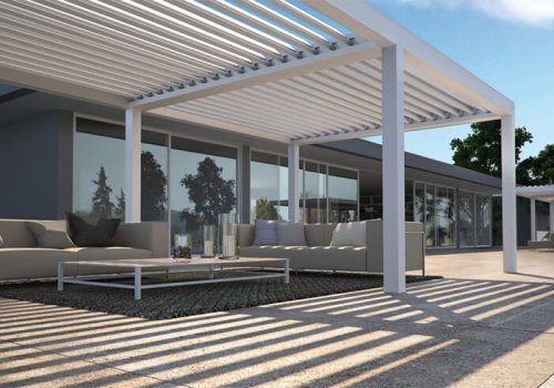 Bioklimatische Aluminium Pergola