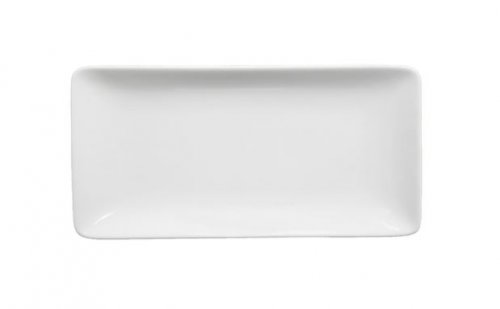 Flacher Rechteckiger Teller "Lukanda Edge" 36x24cm 6 Set