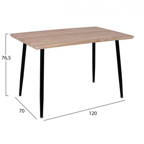 Table PALOMA in the decor SONAMA