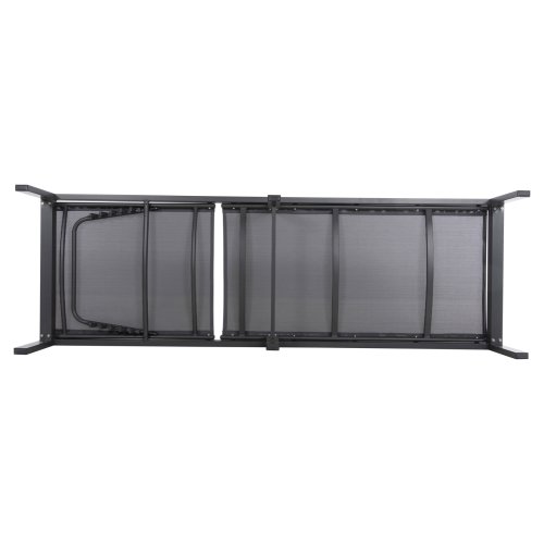 ALUMINIUM-SONNENLIEGE ANTHRAZITGESTELL & TEXTILENE 196,5x64,5x92Hcm