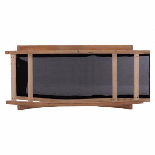 ROCKING MOBILE CHAIR CAILINH IN PINE WOOD 166x71x69 cm