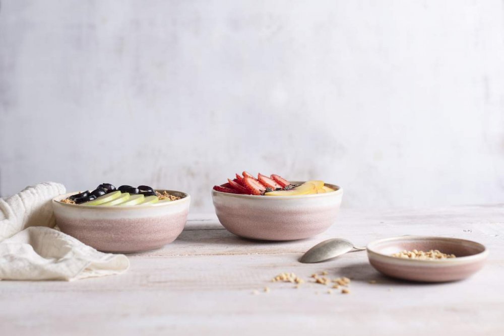 Bowl "Bonna Pott" pink 10 cm 12 Set