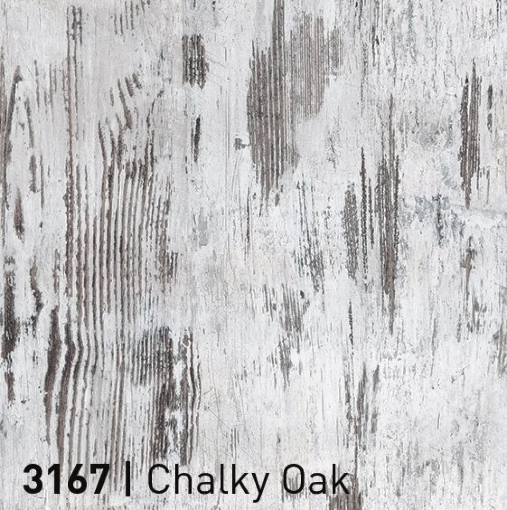 HPL-Tischplatte ,,Chalky Oak“ in Holzoptik 80x80 cm, dicke 12mm