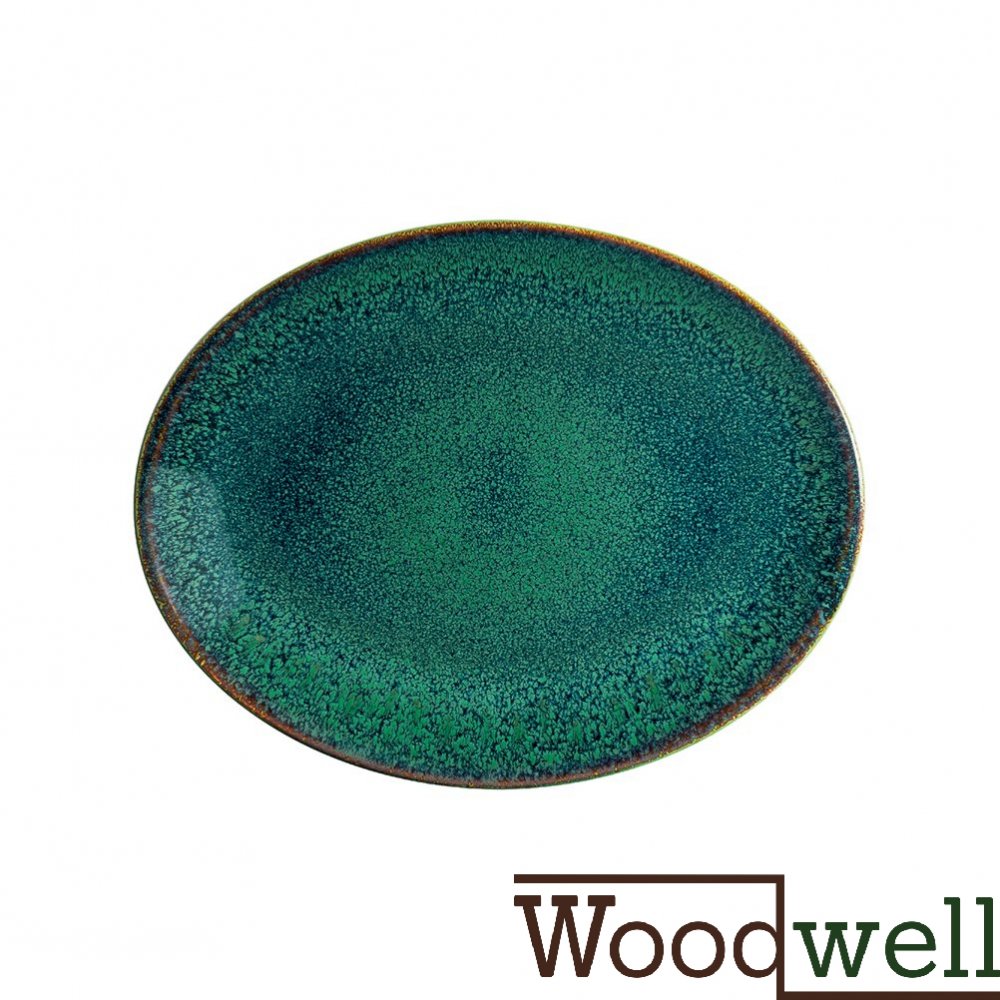 Oval plate "Bonna Ore Mar"  31x24  cm 6 set
