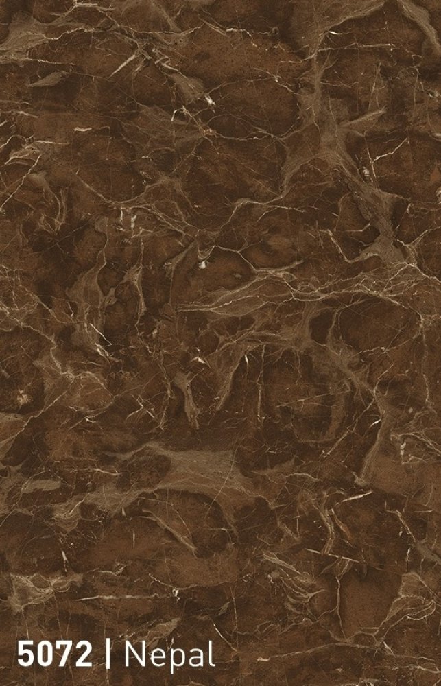 HPL table top “Nepal” in marble look 160x80 cm, thickness 12mm