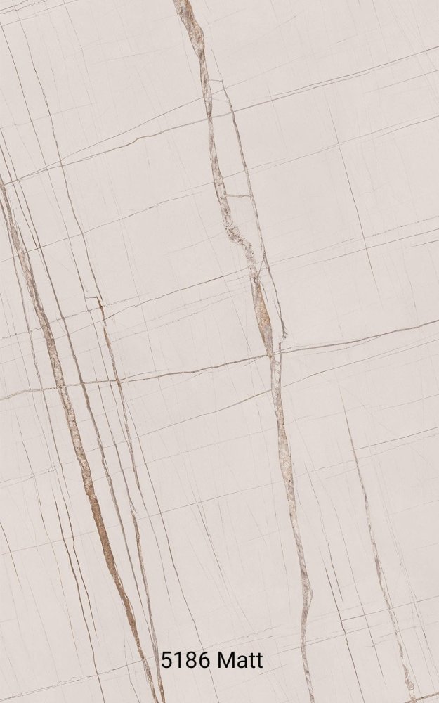 HPL-Tischplatte ,,Tour-Blanche-Marble“ in Marmoroptik 120x70 cm, dicke 12mm