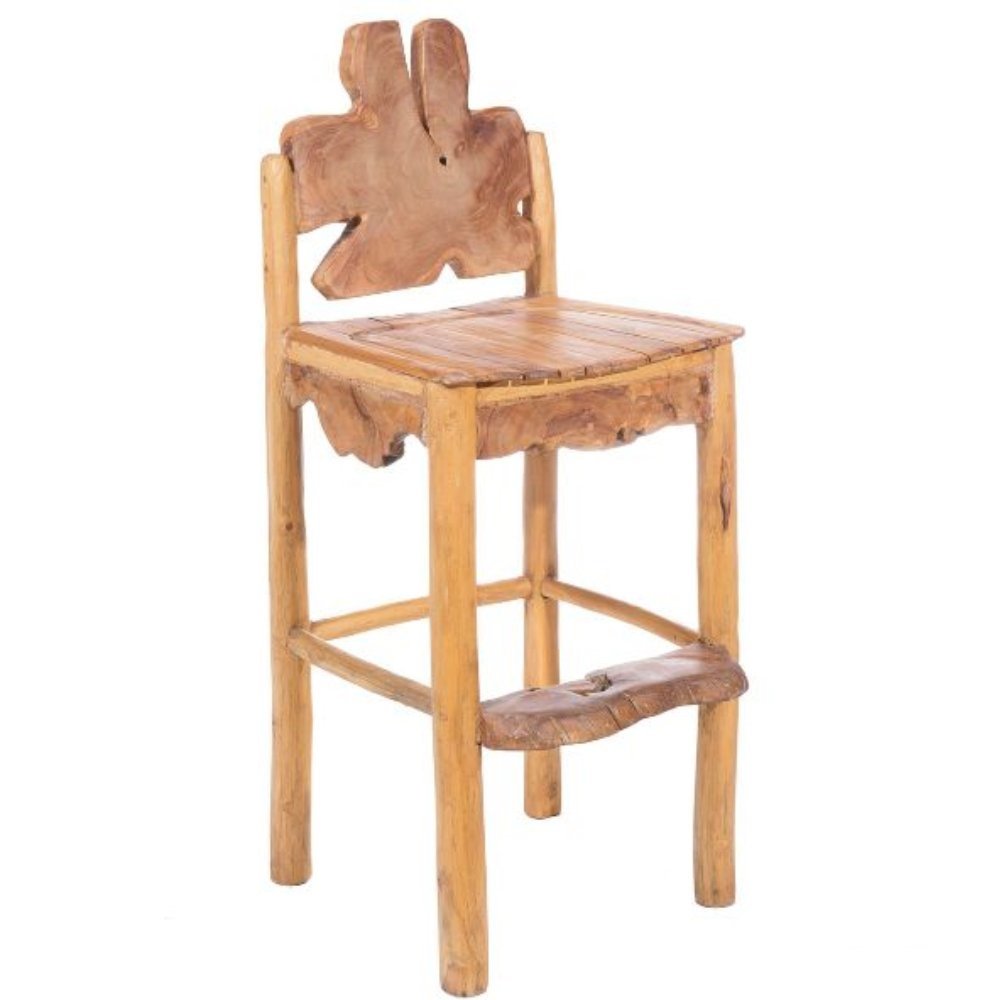 Barhocker aus Teakholz