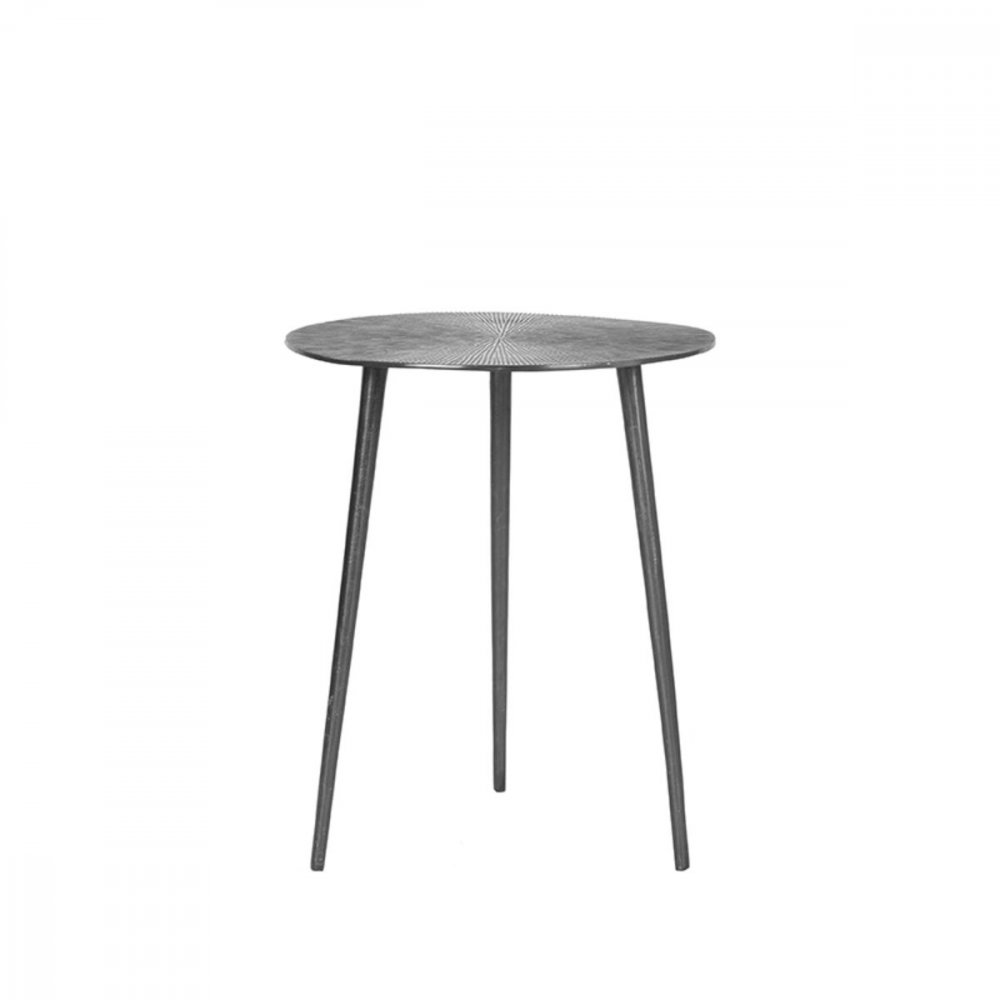 Beistelltisch Nobby 40x40x50 cm Antikes Eschenmetall