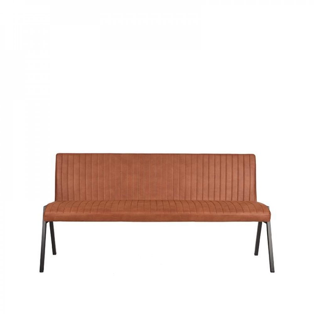 Πάγκος τραπεζαρίας Matz 175x62x86 cm cognac