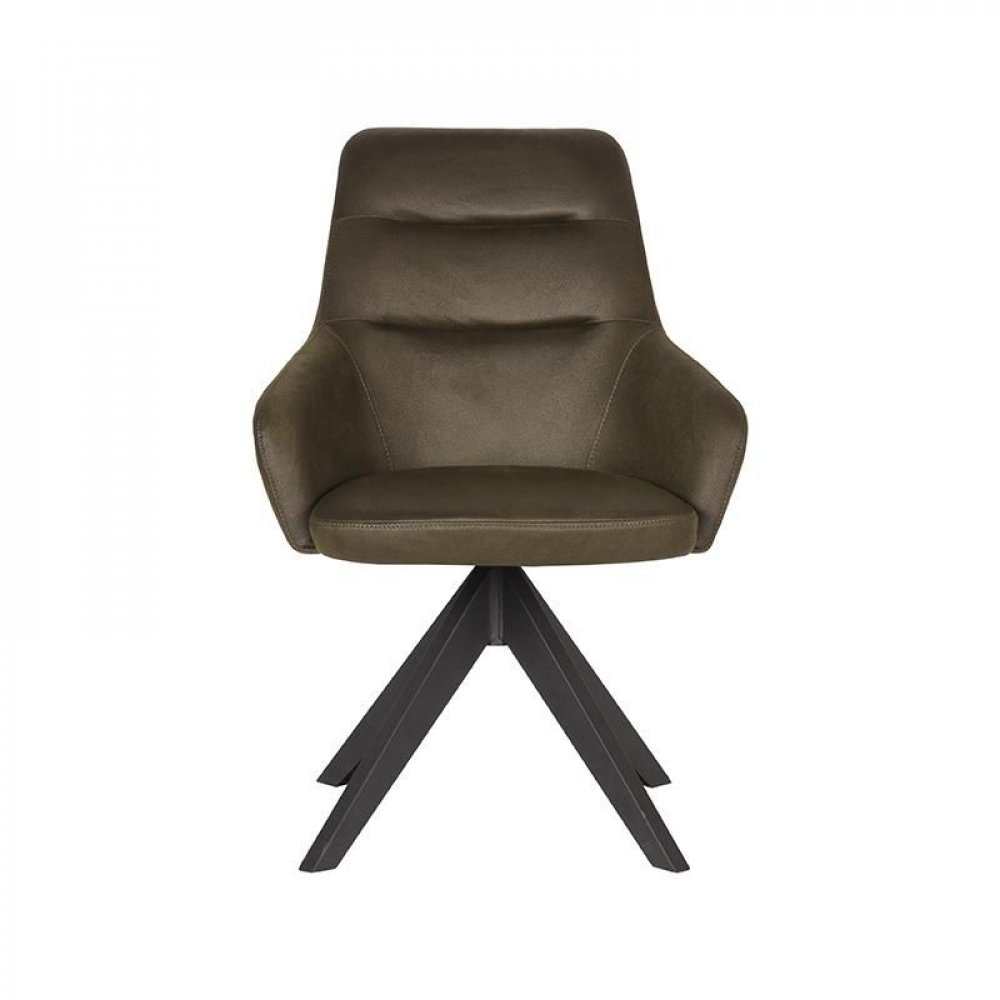 Καρέκλα τραπεζαρίας Jace σε λαδι microfiber 58x65x88 cm