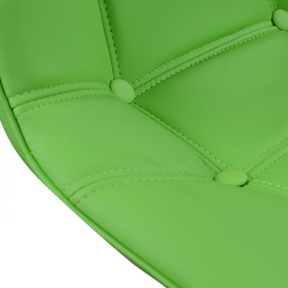 Stuhl inspiriert Design Eames , Esszimmmerstuhl, kunstleder PU, grün, Woodwell