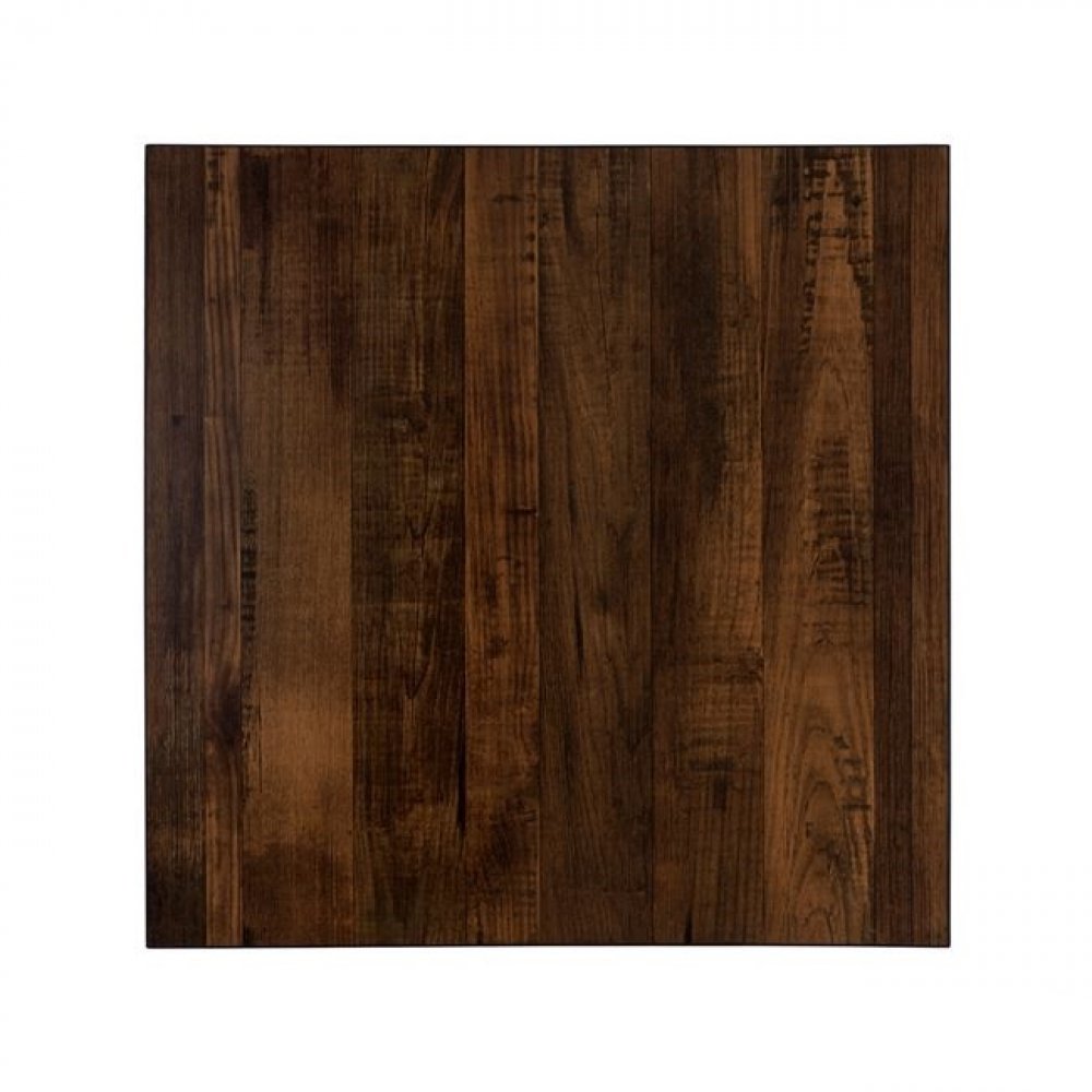 Melamin 32 mm Tischplatten günstig kaufen | Tischplatte in "Nussbaum" 80x80 cm