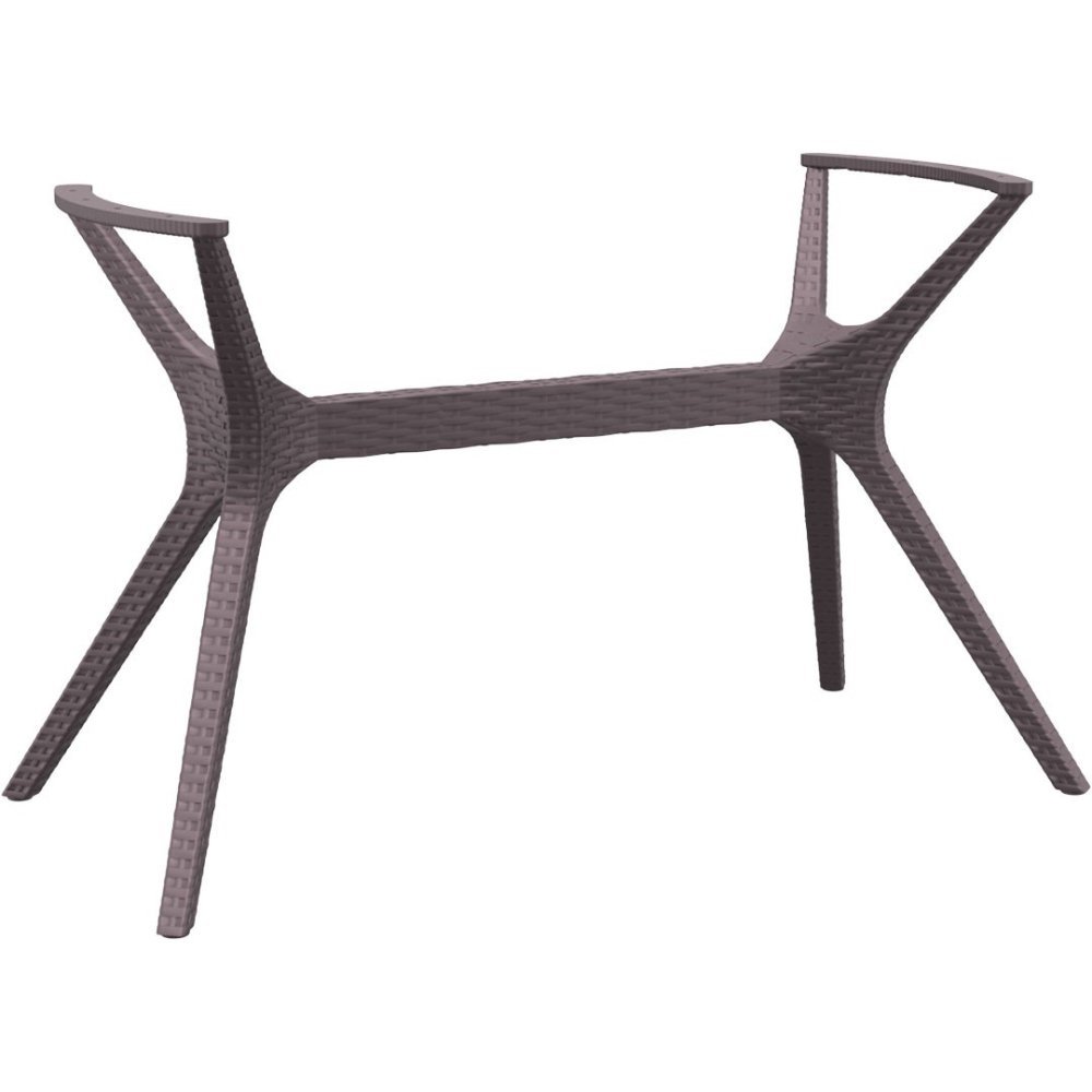 Ibiza Medium Tischuntergestell aus Polypropylen 118x58x72,5 cm