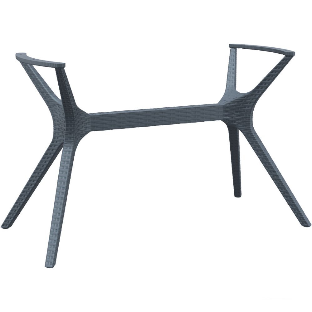 Ibiza Medium Tischuntergestell aus Polypropylen 118x58x72,5 cm