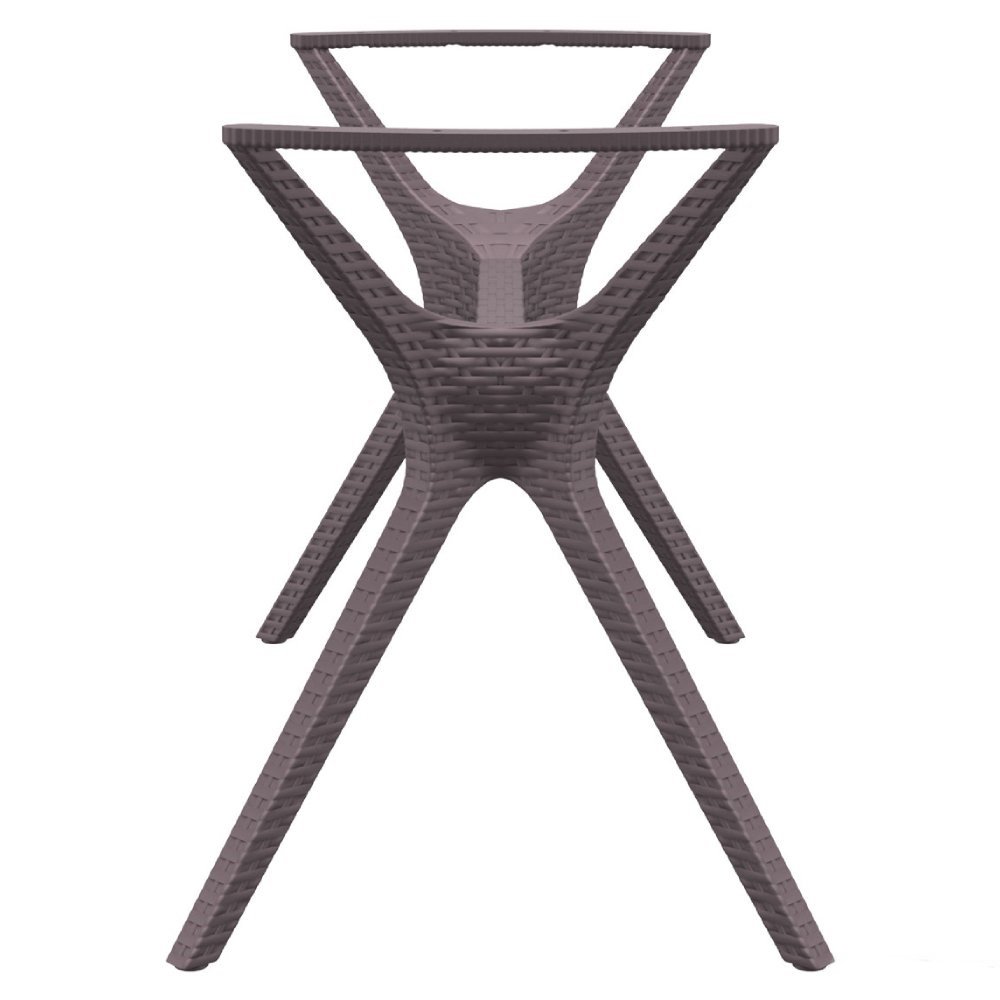 Ibiza Medium Tischuntergestell aus Polypropylen 118x58x72,5 cm
