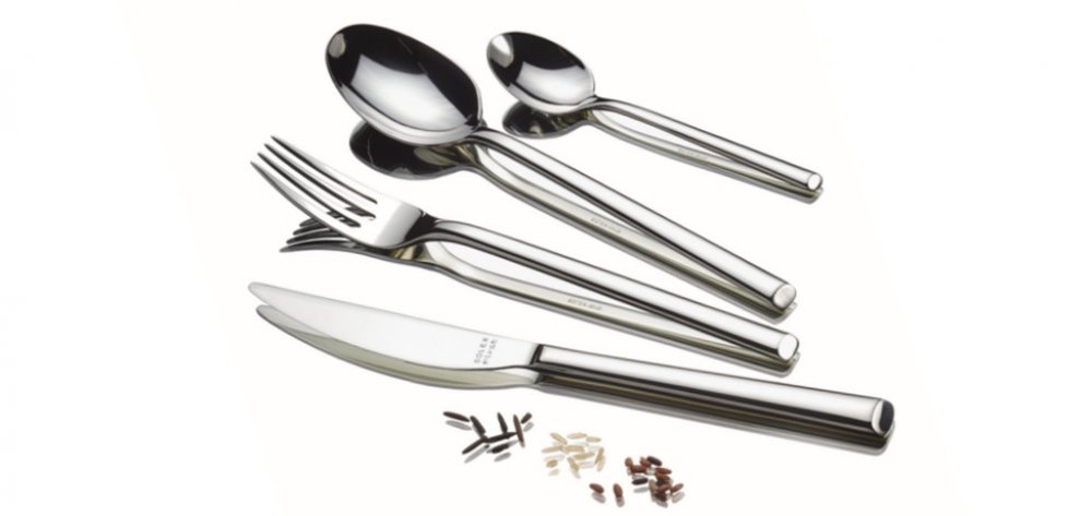 Steakmesser Vollheft 244 mm aus Chromstahl 18/10 (LAURA)