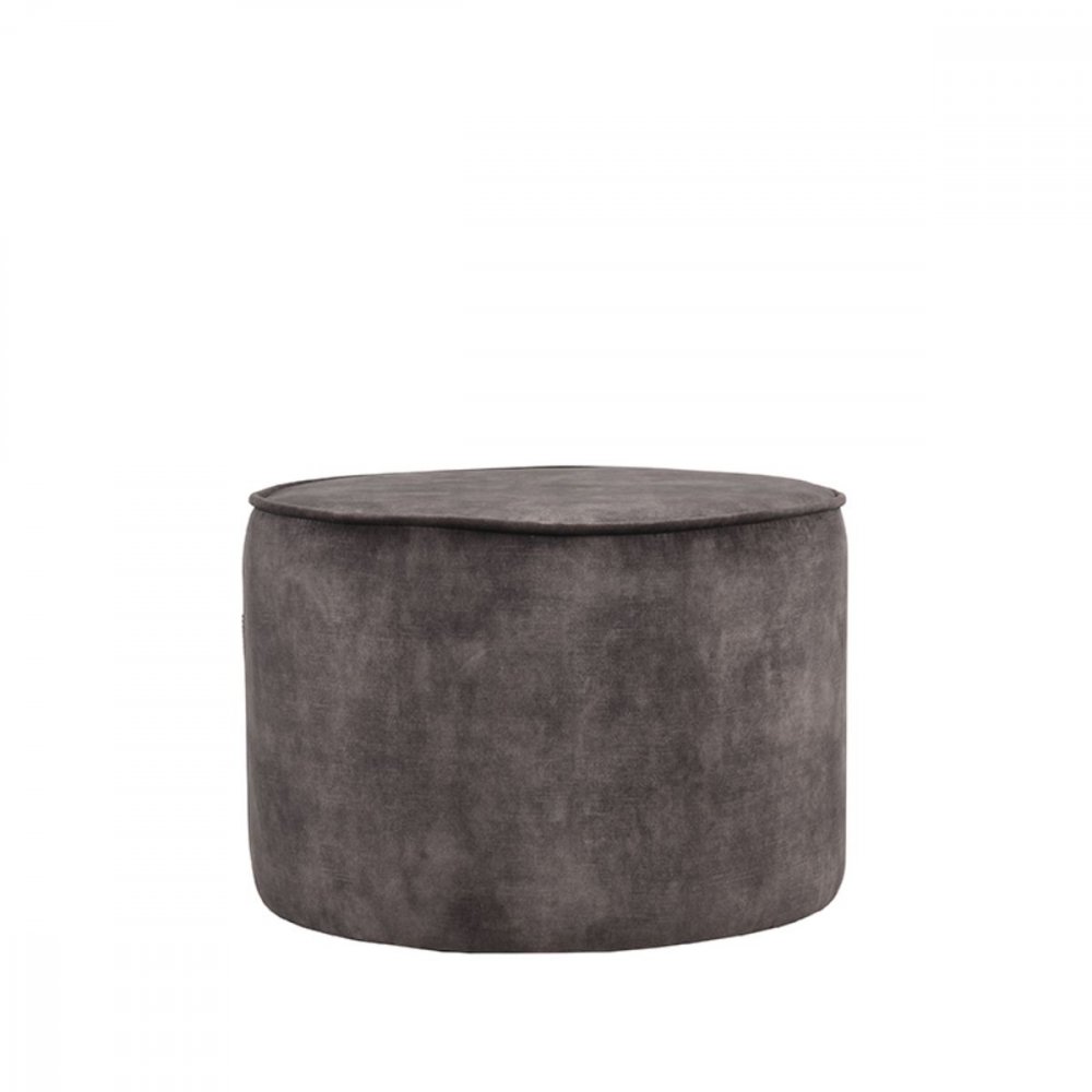 Hocker Tibo 55x55x40 cm Anthrazit Velours