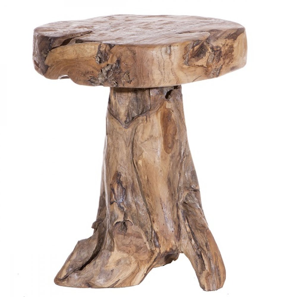 Hocker Teakwurzel