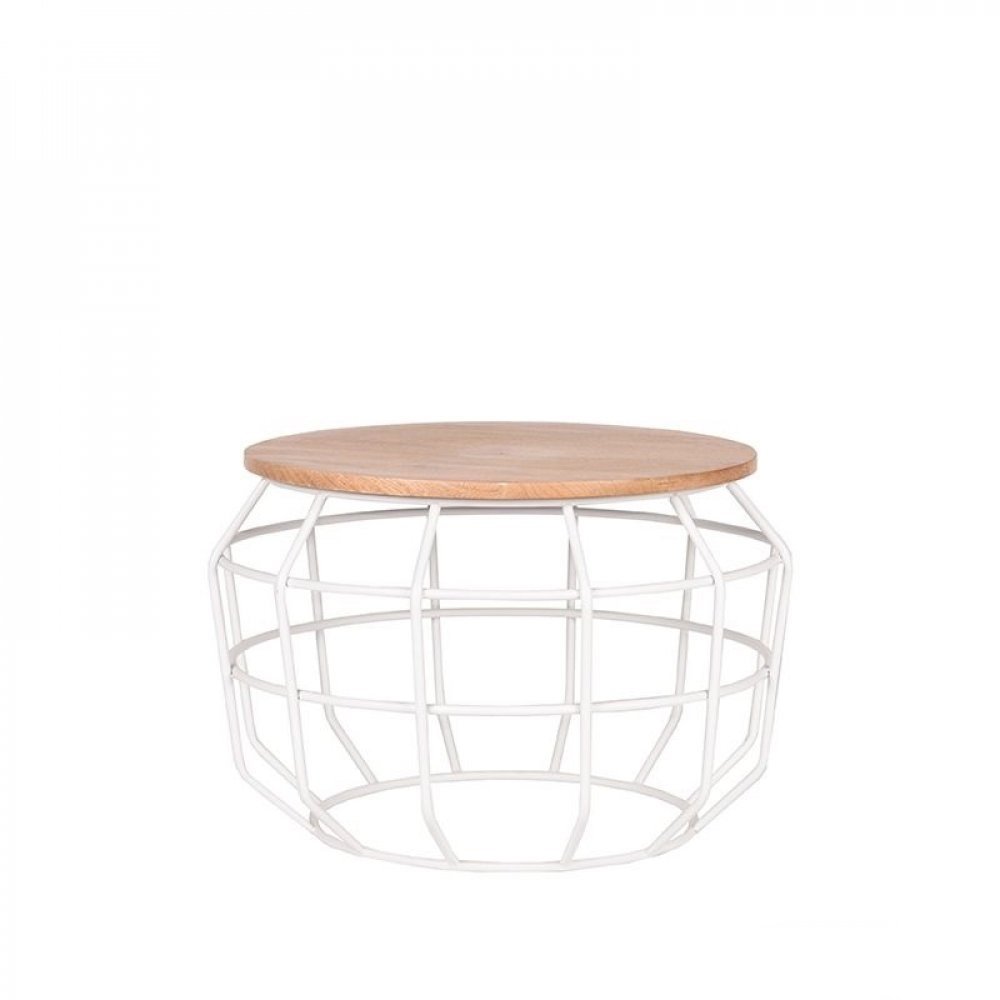 Beistelltisch PIXEL aus natur Mangoholz 56x56x38 cm | Baumstamm Möbel