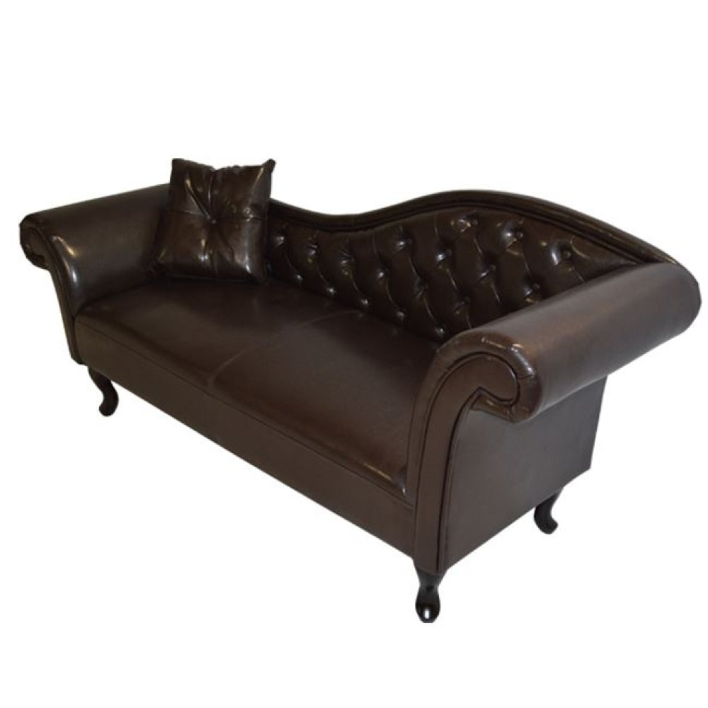 Divan Chesterfield Ottoman Niovi braun rechts