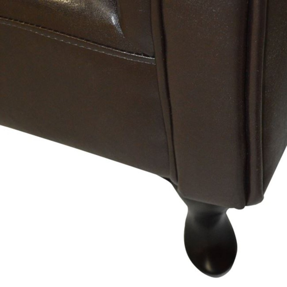 Divan Chesterfield Ottoman Niovi braun rechts