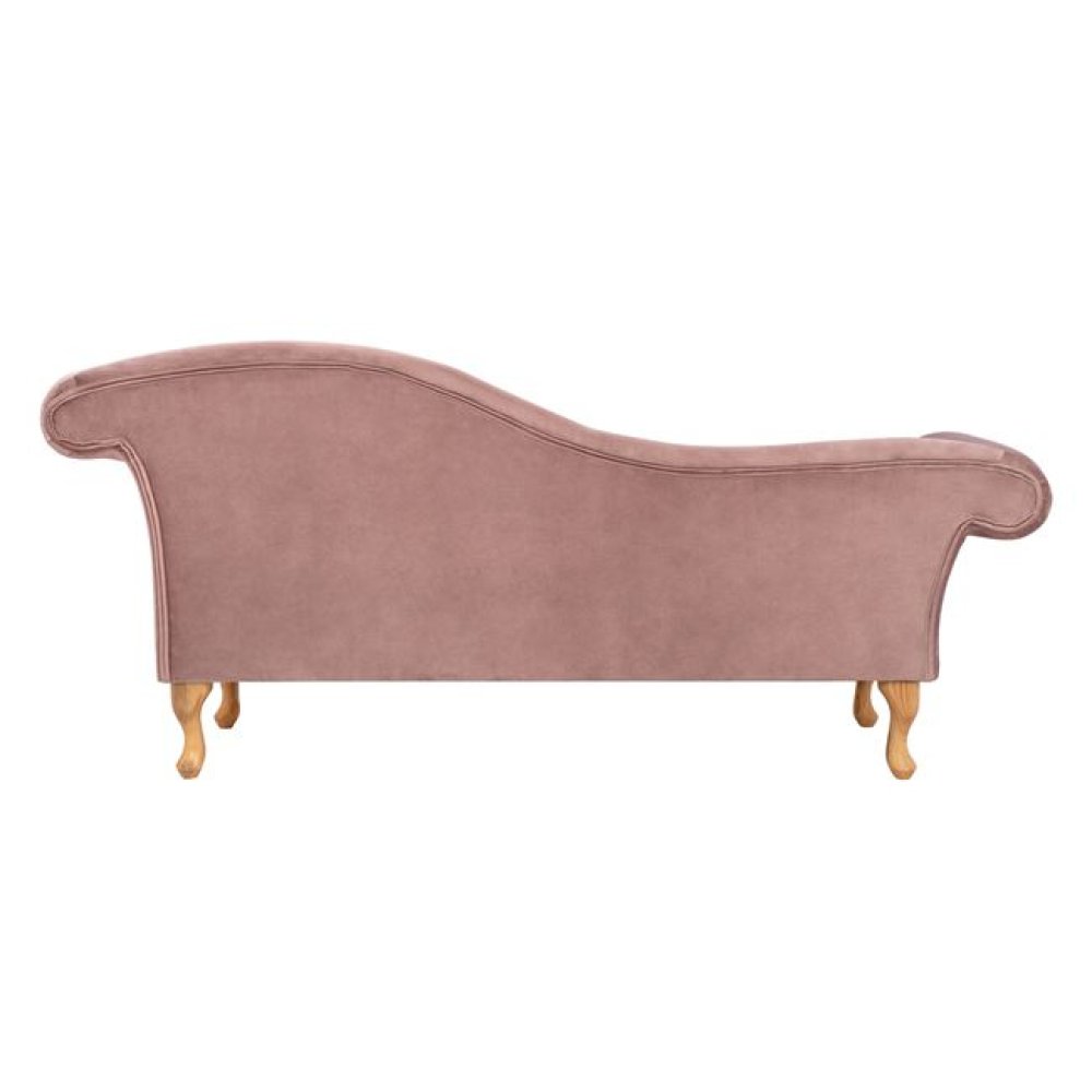 Chesterfield Sofa NIOVI aus Samt in Farbe Rosé
