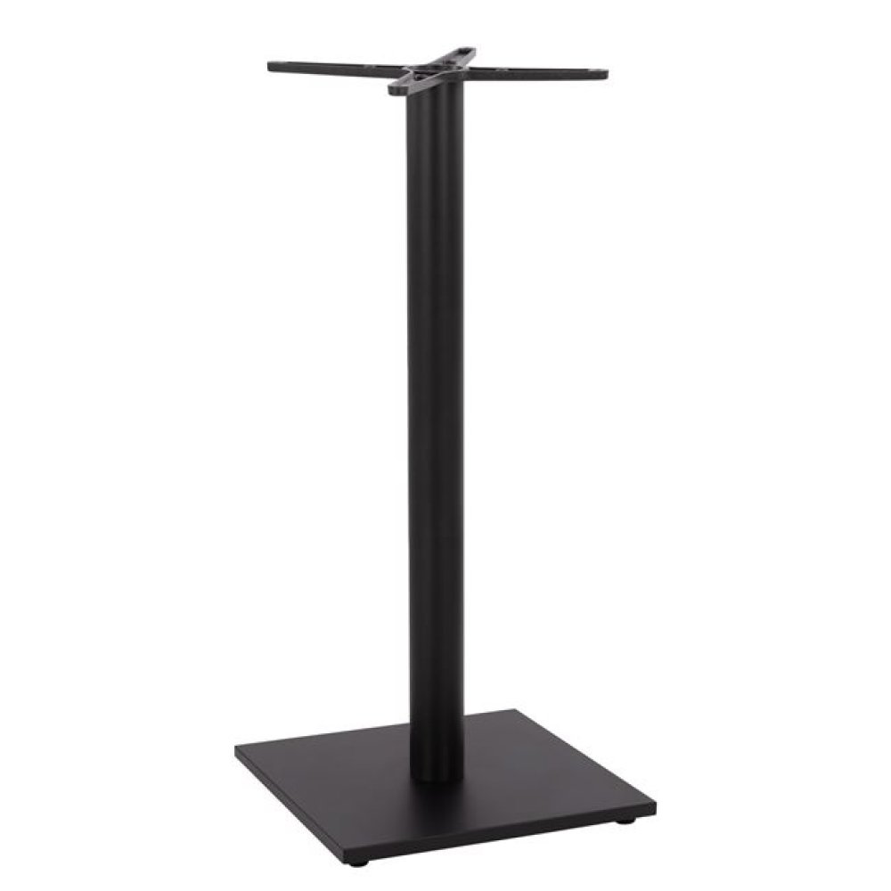 Tischuntergestell für einen Stehtisch in Mattgrau 45x45x107 cm