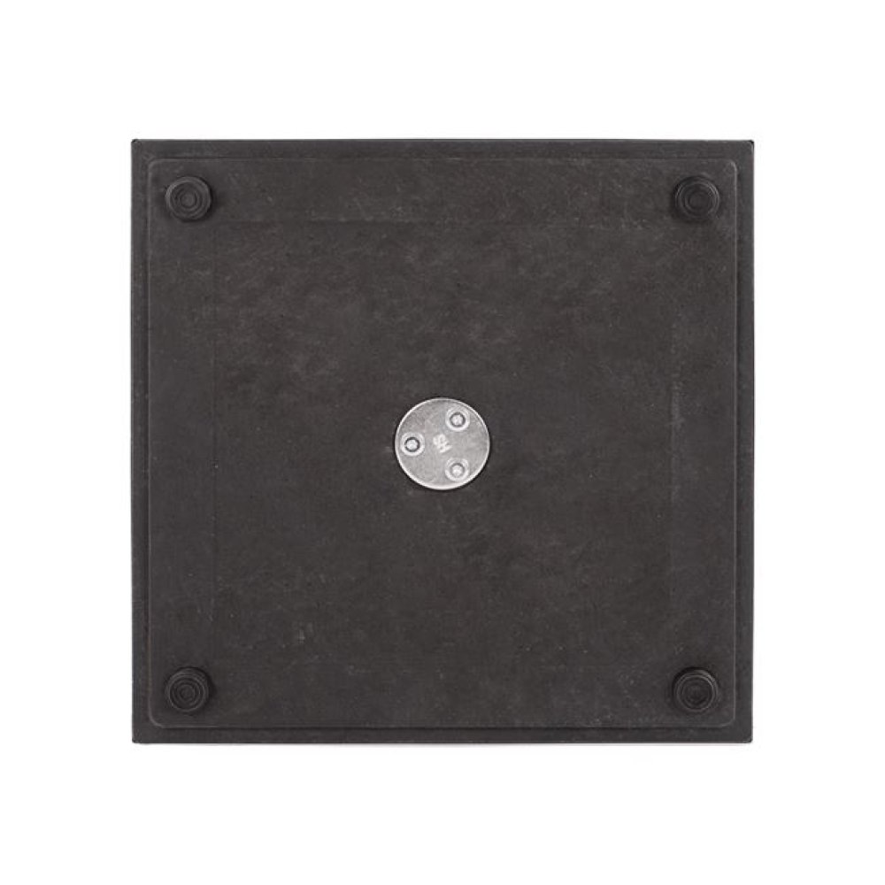 Mattweißes Tischuntergestell aus Metall 40x40xH72 cm